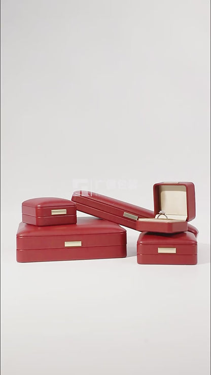 Jewelry Box,Ring Box,Necklace Box,Leather Jewelry Box,Valentine’s Day Jewelry Box,Custom Jewelry Box for Small Business