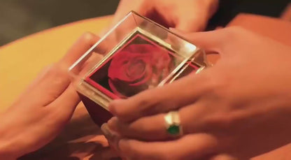 Ring Box for Engagement – Personalized Wedding Jewelry Gift Box,