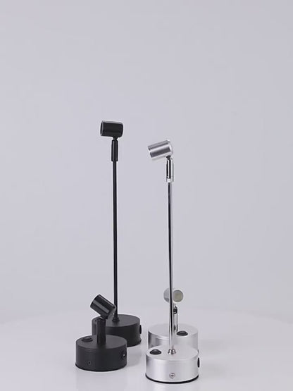 Multi-Angle Jewelry Desk Spotlight, Bamboo Base CREE Chip, Adjustable Craft Workbench Lighting